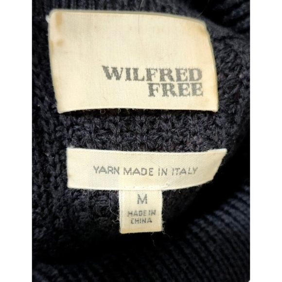 Aritzia Wilfred Free Bianca Dress 100% Merino Wool Sweater Dress Size M - Picture 7 of 12